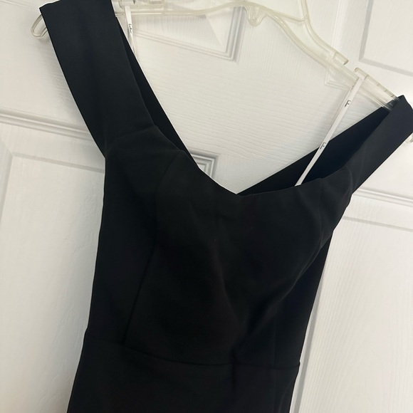 Lulus off the shoulder black maxi dress - Picture 4 of 4